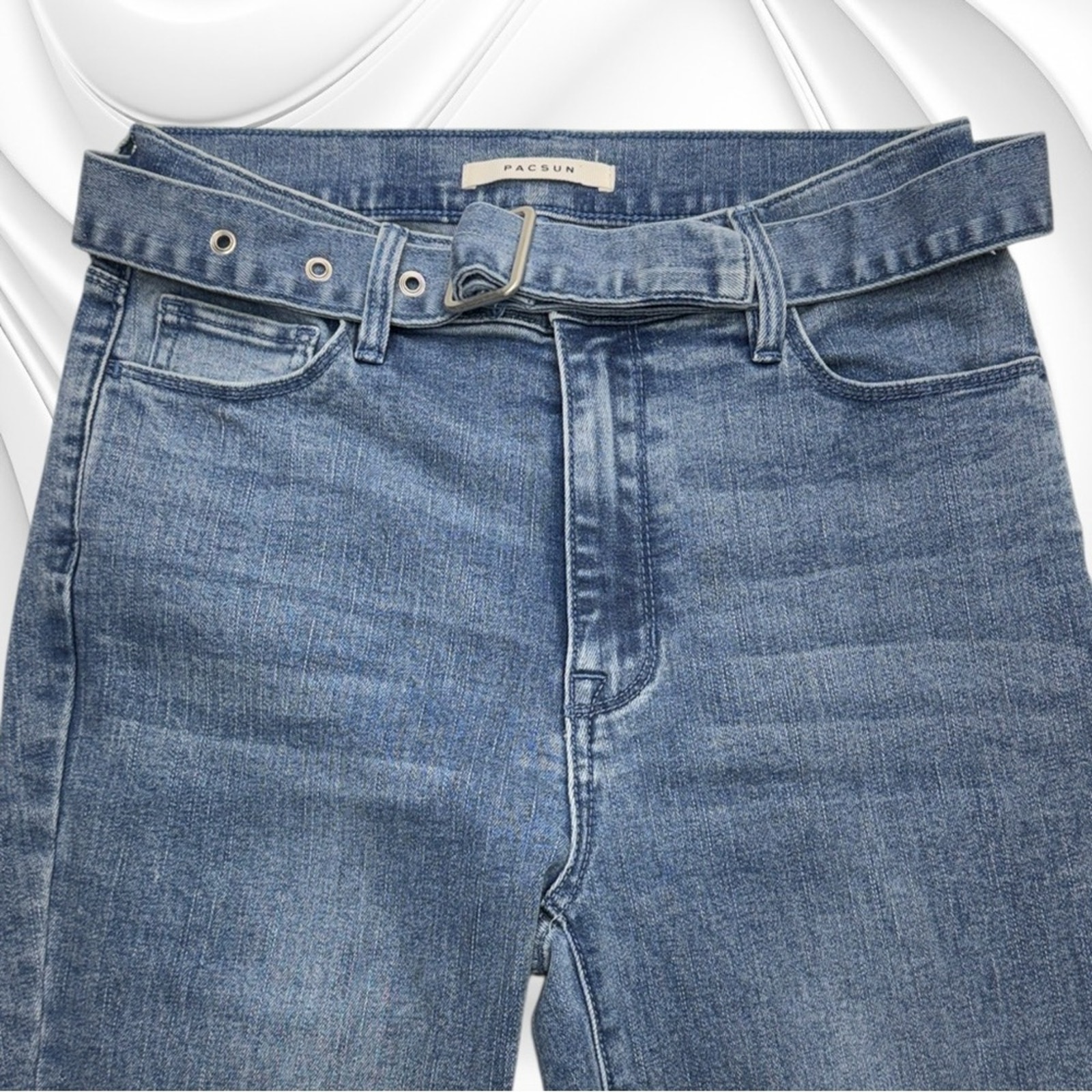Pacsun Women’s 27 Belted Super High Rise Jegging